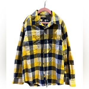 GAP kids plaid shirt